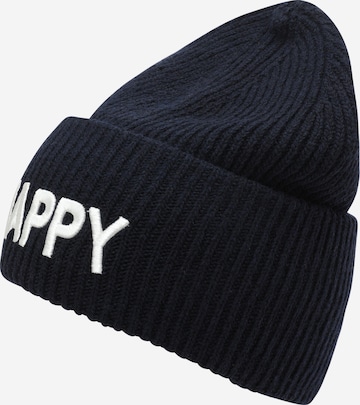 Zwillingsherz Beanie in Blue: front