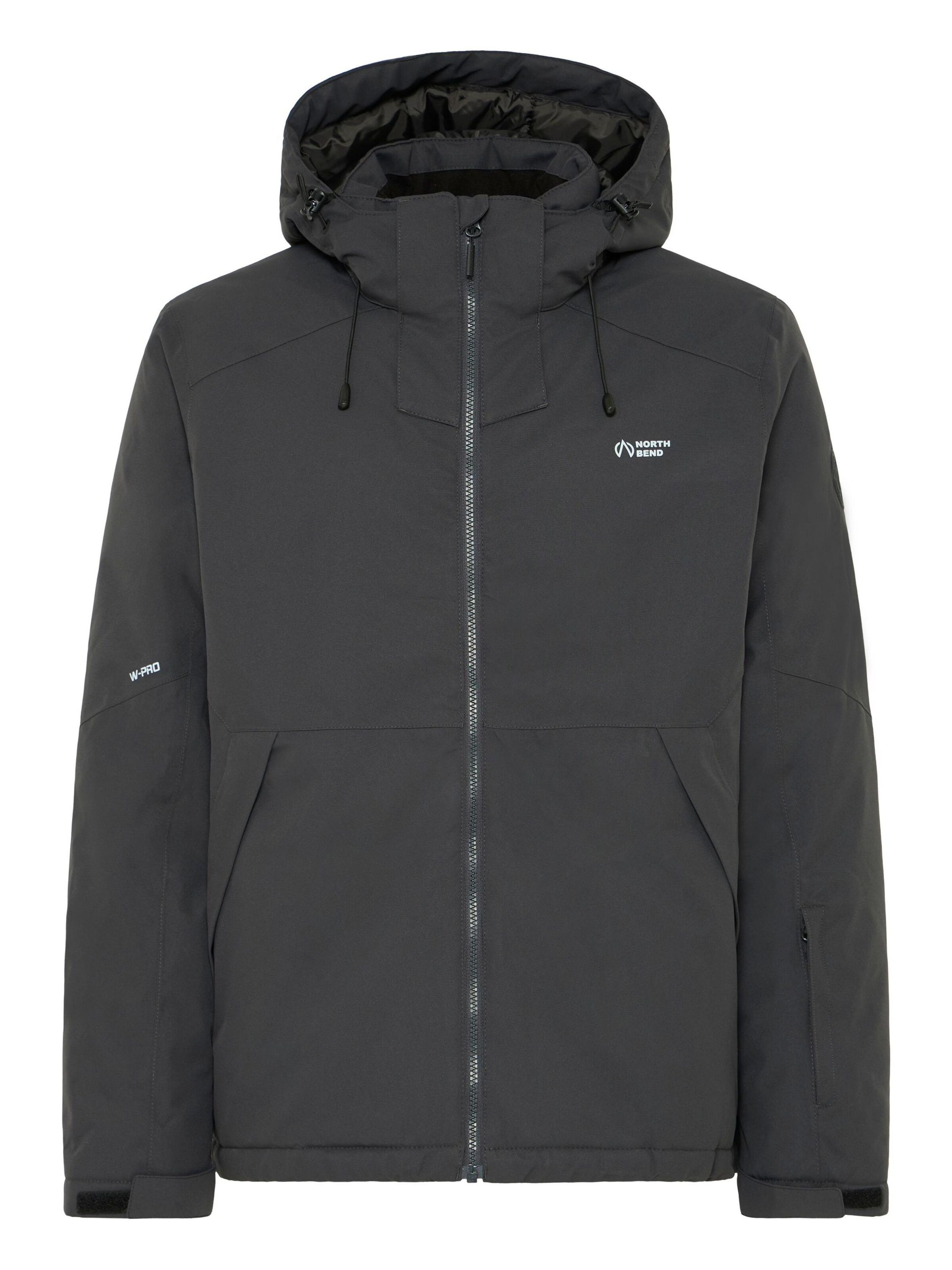 North Bend - Chaqueta de montaña ' NBOcta M 10.000 mit wasserdichter Beschichtung ' en gris: frente