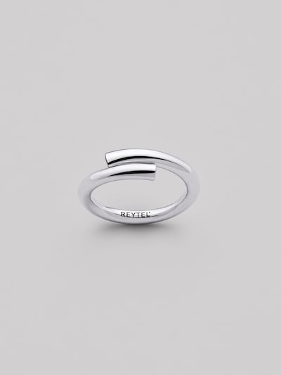 REYTEL Ring 'Line' in 47 in Silver, Item view