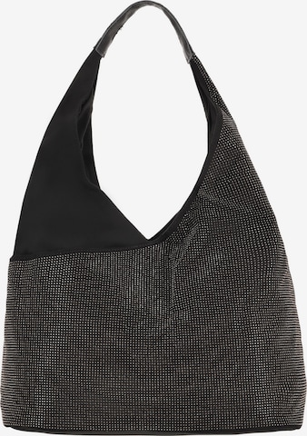 faina - Mala de ombro em preto: frente