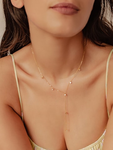 Hey Happiness Ketting 'Ellipse' in Goud