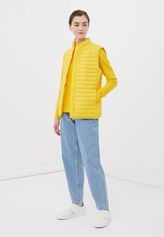 Finn Flare Vest 'Basic' in Yellow