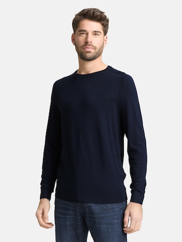 TOM TAILOR Sweater in Blue: front