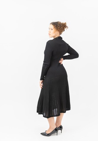 Elara Knit dress in Black