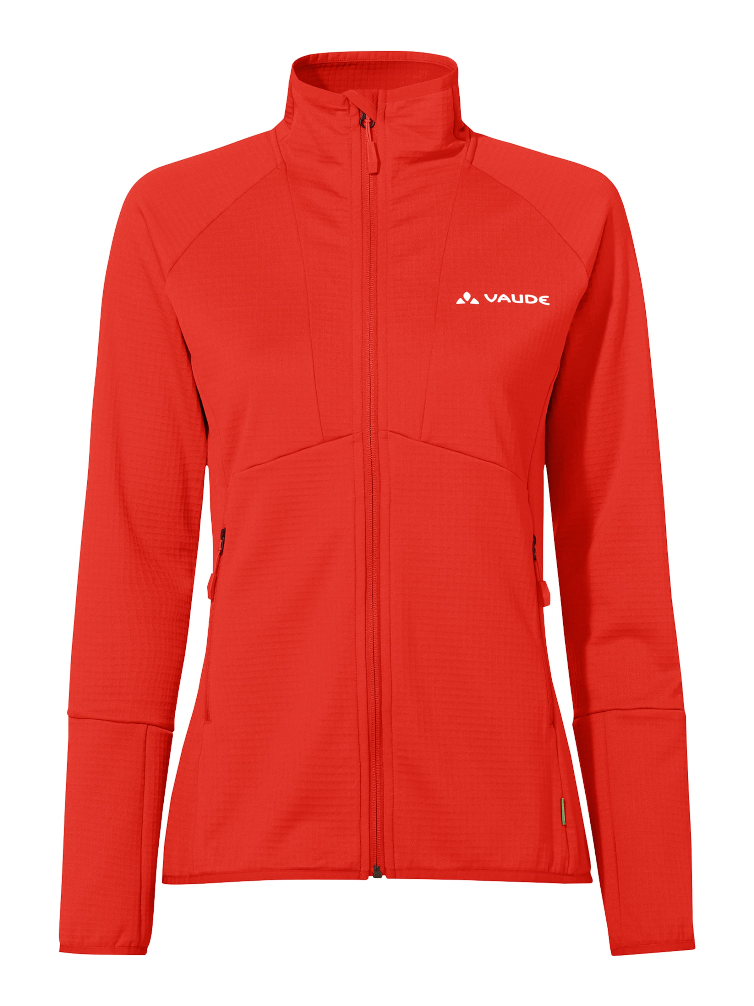 VAUDE Funktionsfleecejacke 'Monviso' in Rot: Vorderseite