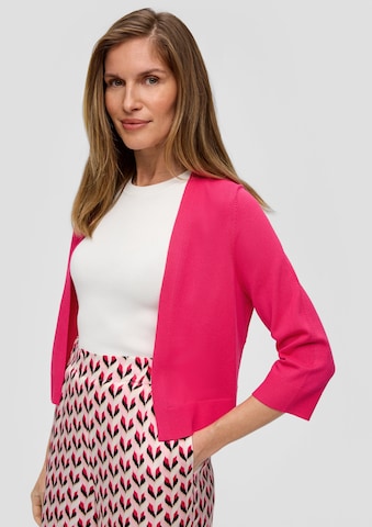 s.Oliver BLACK LABEL Strickjacke in Pink: predná strana