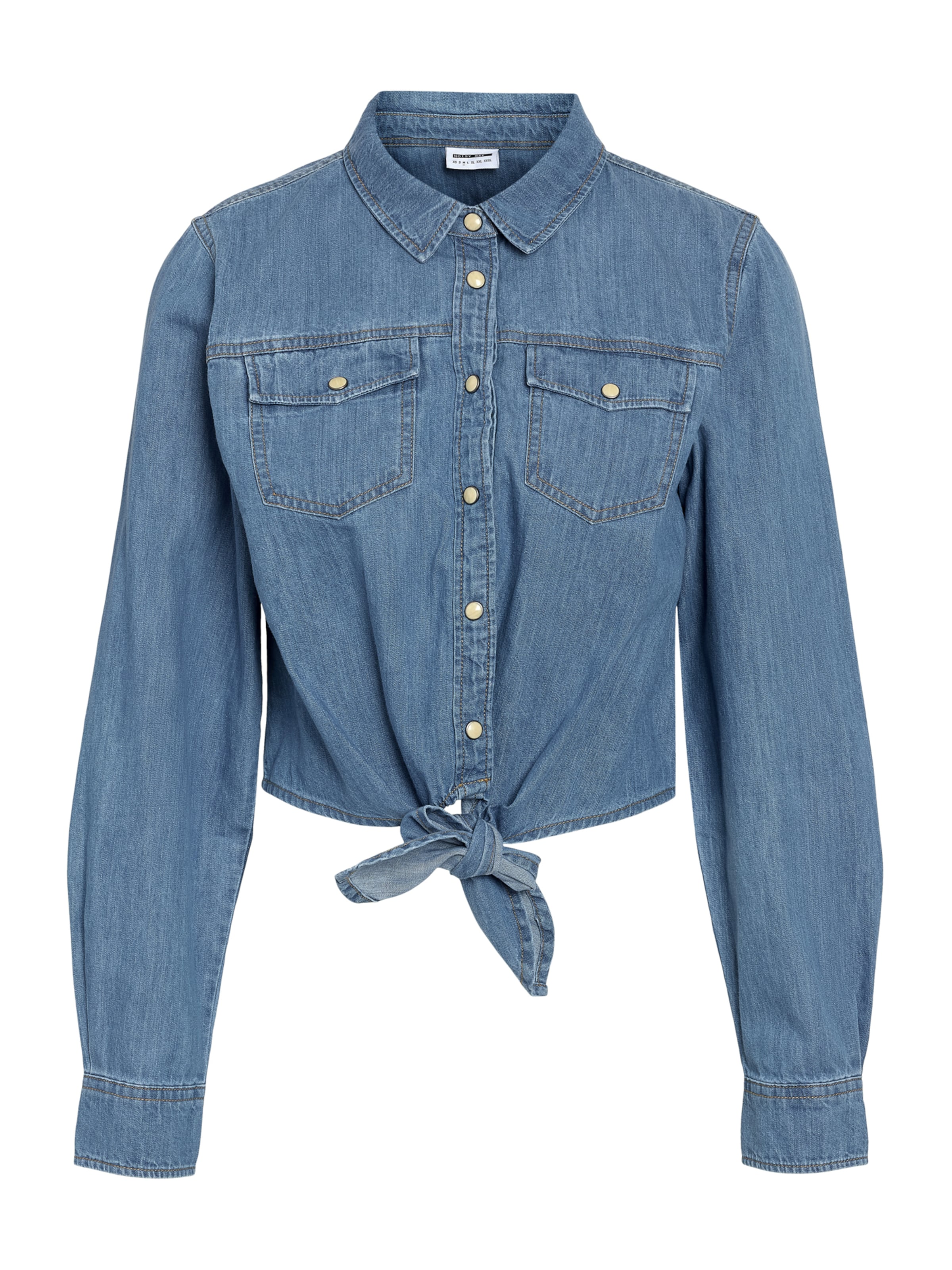 Noisy may Μπλούζα 'NMHELSA' σε μπλε: μπροστά