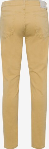 BRAX Skinny Jeans 'Chuck' in Yellow: back