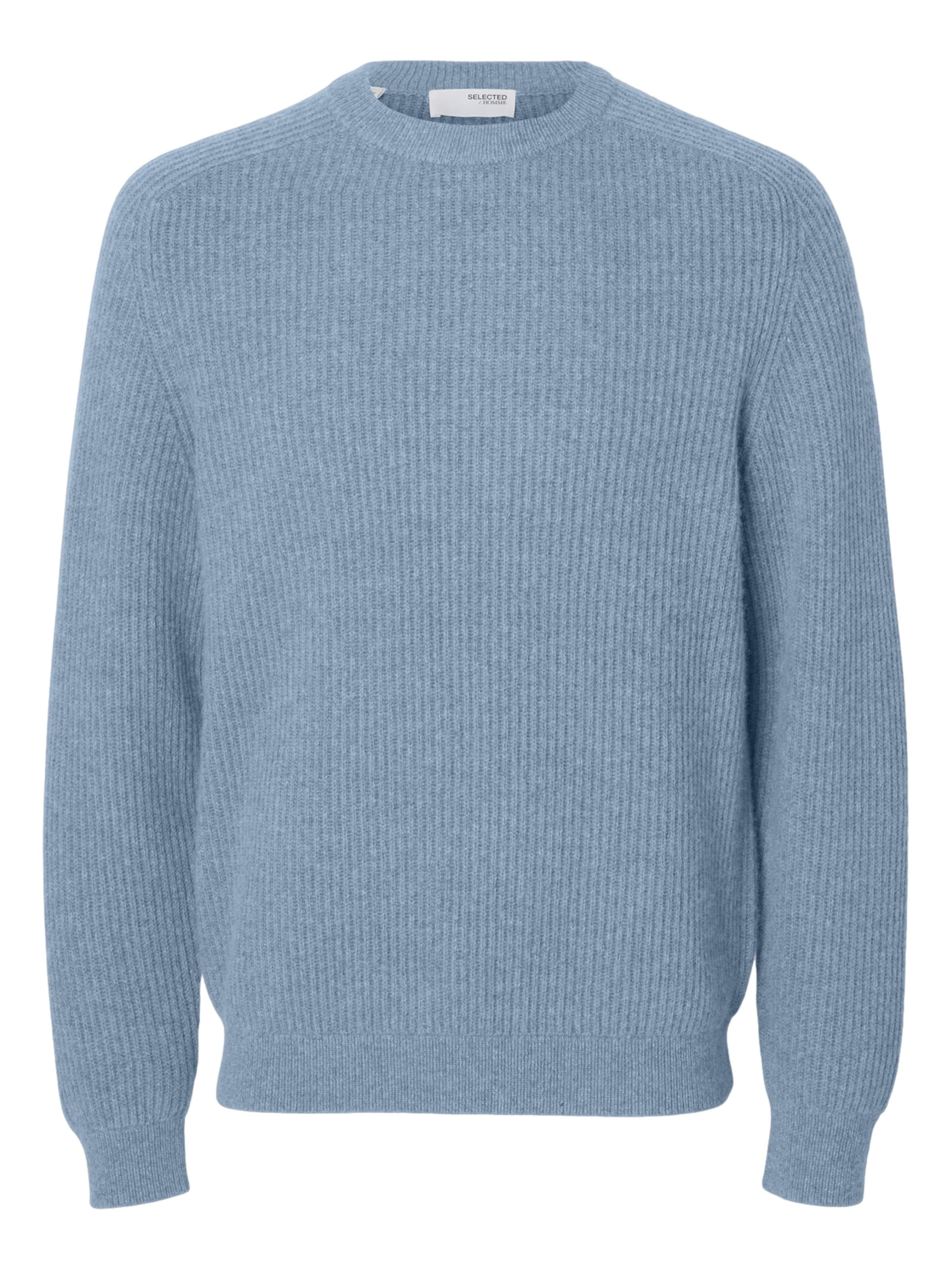 SELECTED Pullover i lyseblå, Produktvisning