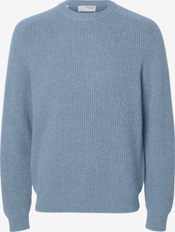 SELECTED Pullover i blå: forside