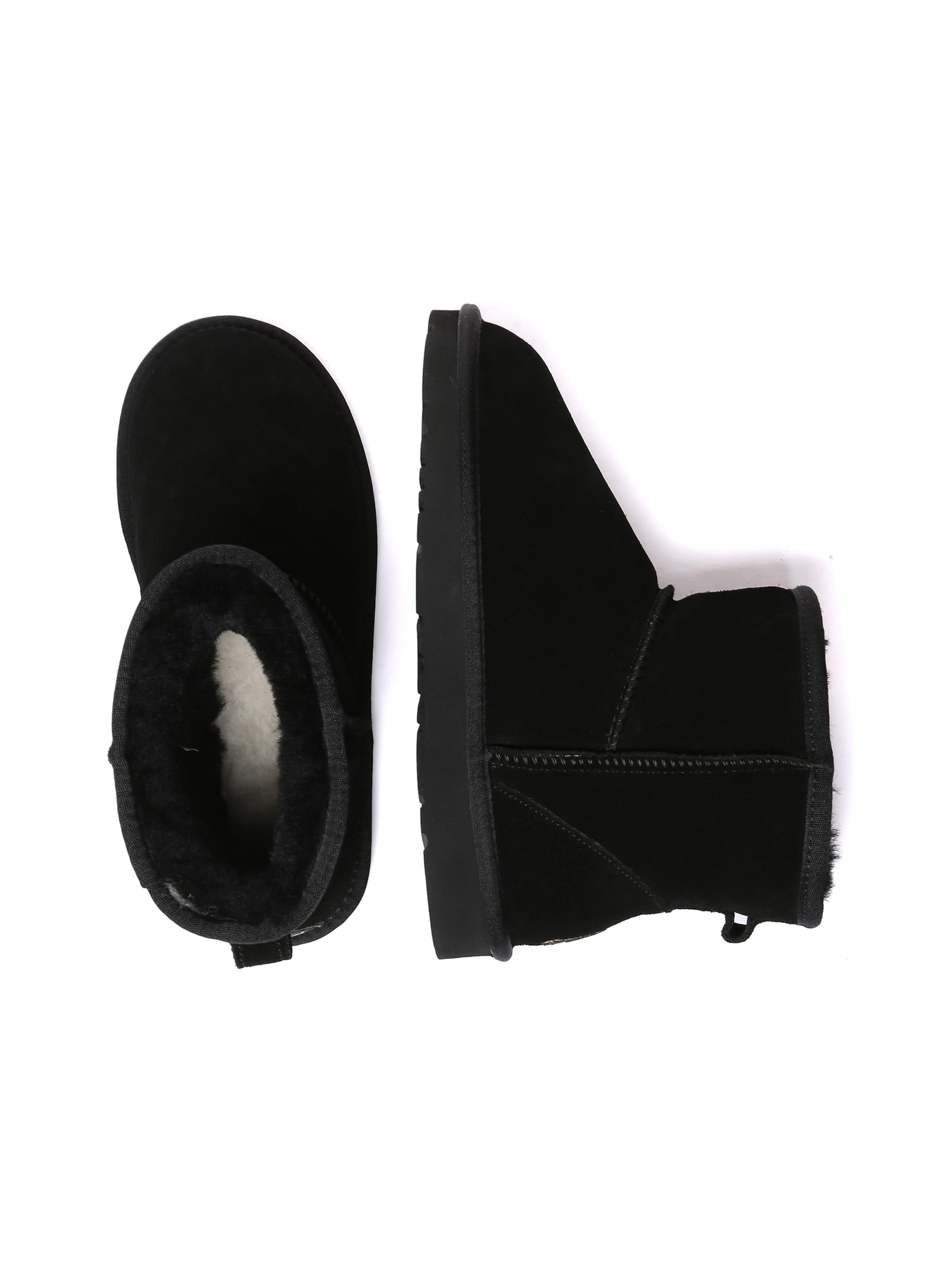 Everau Ботинки 'Ostrich' в Черный