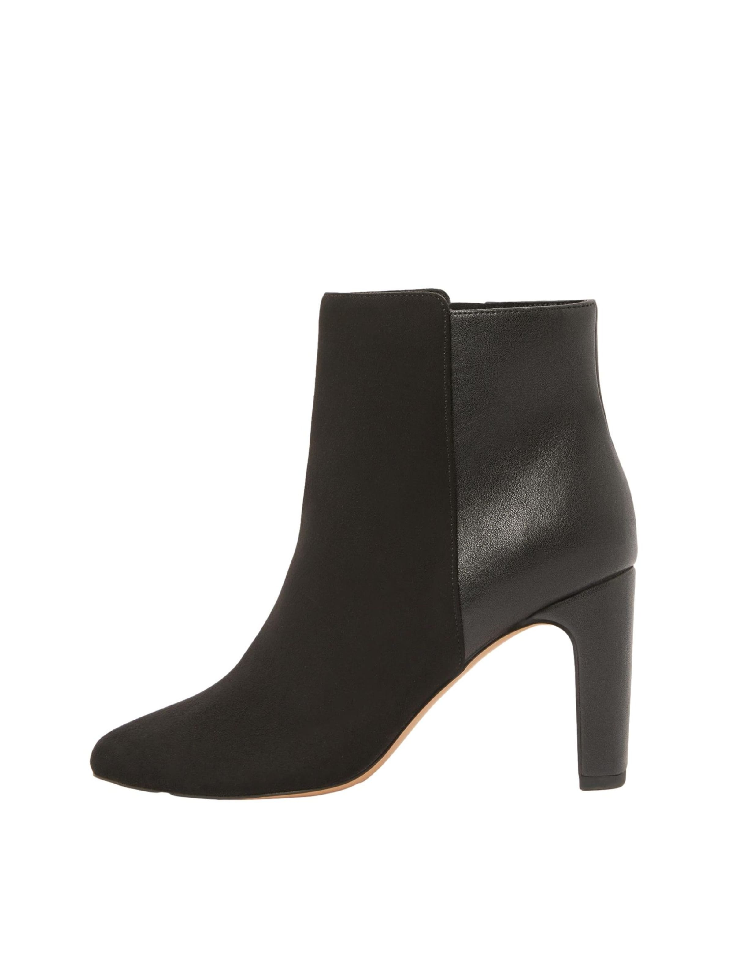 Lipsy Enkellaarsjes in Zwart: voorkant