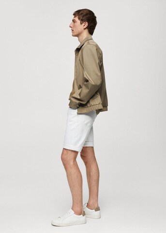 MANGO MAN Regular Shorts 'Nepto' in Weiß