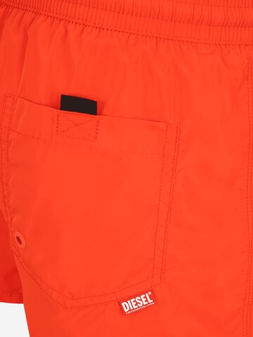 Shorts de bain 'Caybay' DIESEL en orange