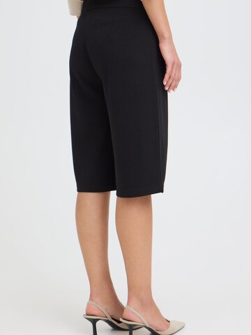 Oxmo Loosefit Bermuda Shorts in Schwarz
