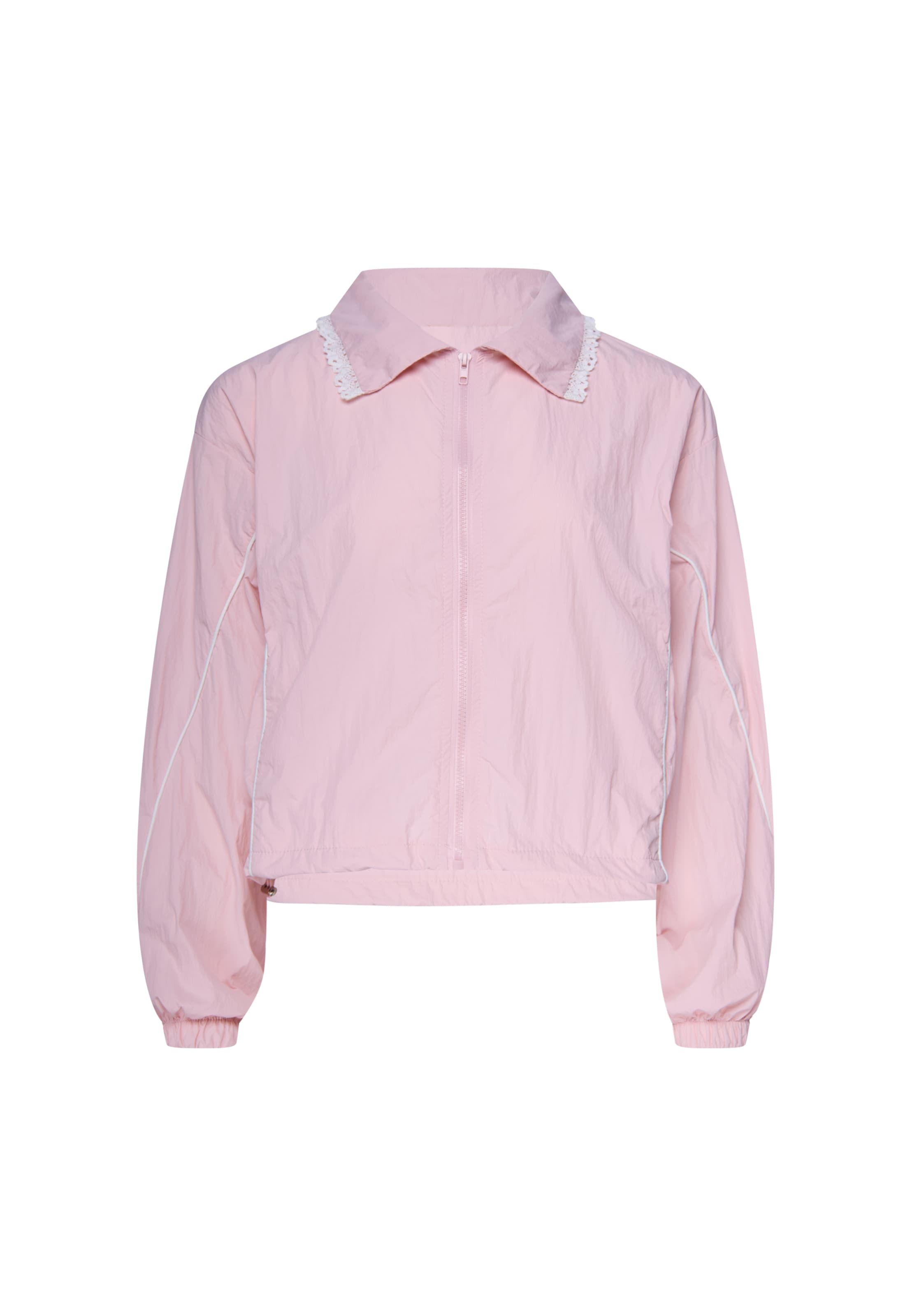 myMo ATHLSR Between-Season Jacket in Pink: front