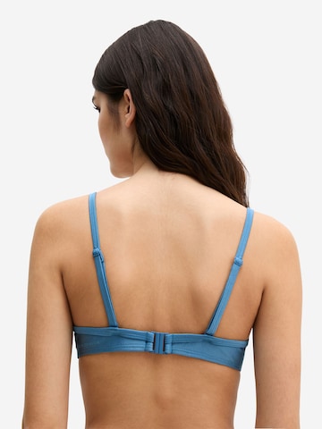 Triangle Hauts de bikini ' Shiny ' Marc O'Polo en bleu