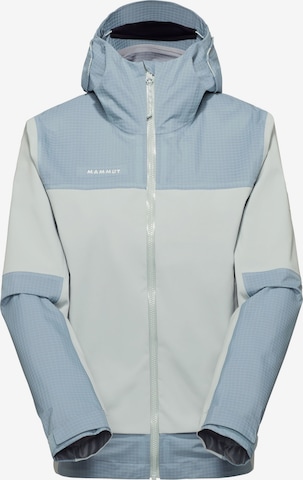 MAMMUT Outdoor Jacket in Green: front