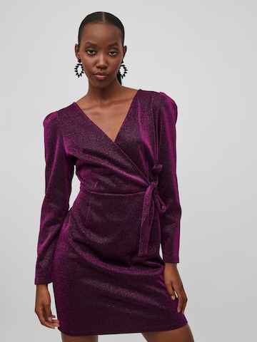 Robe 'Leo' VILA en violet : devant