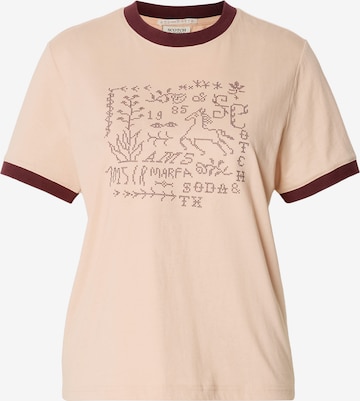 SCOTCH & SODA Paita värissä oranssi: etupuoli