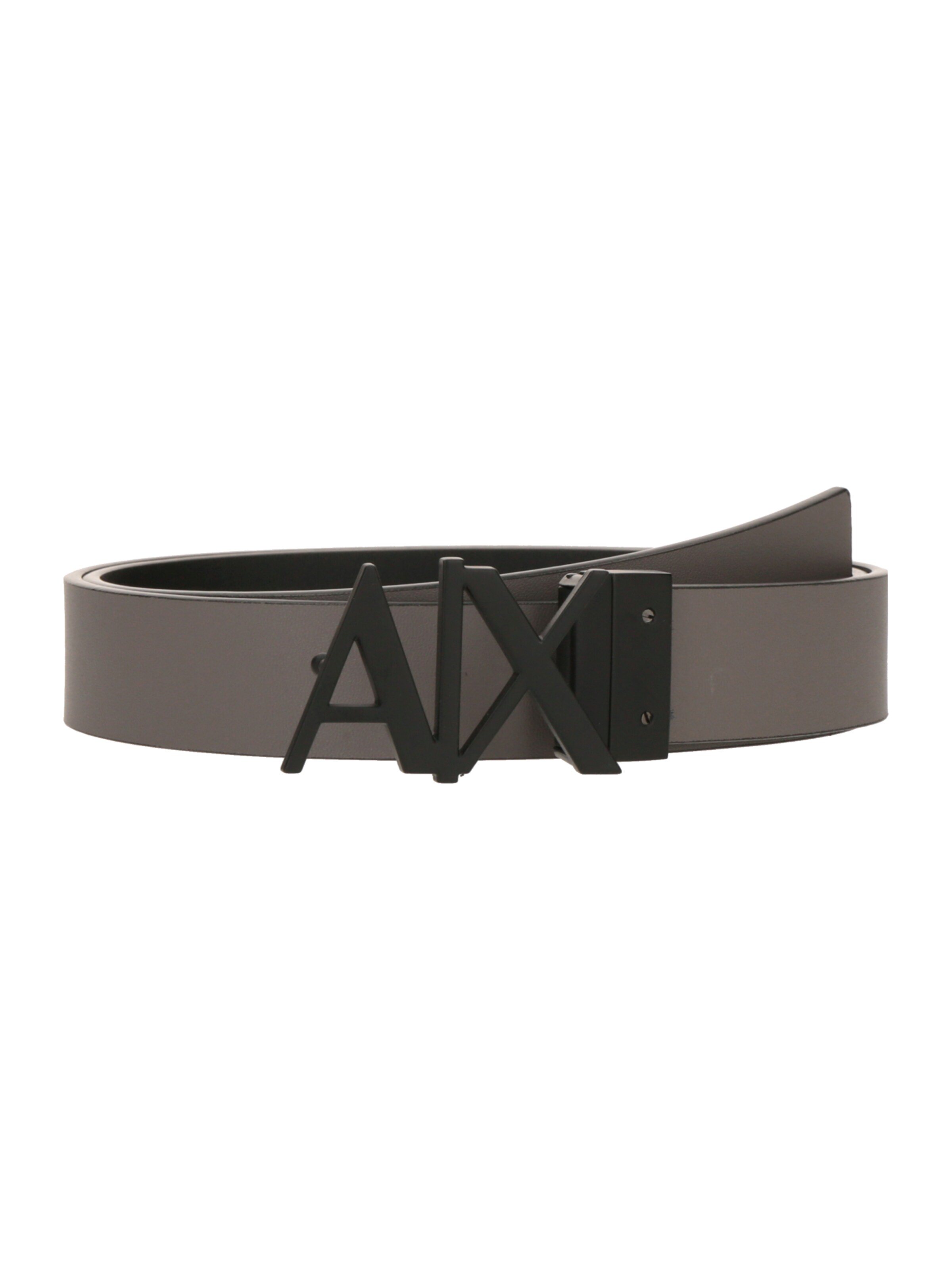 ARMANI EXCHANGE - Cintos 'PLATE BELT' em preto