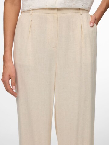 VERO MODA - Pierna ancha Pantalón plisado 'VMSissevera' en beige