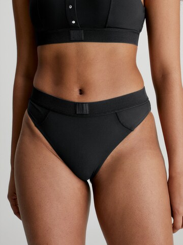 Calvin Klein SwimwearBikini donji dio - crna boja: prednji dio