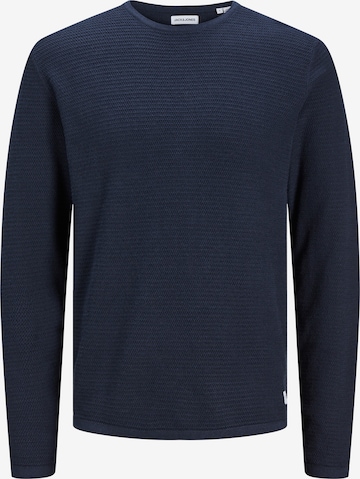 JACK & JONES Sweater 'Greg' in Blue: front