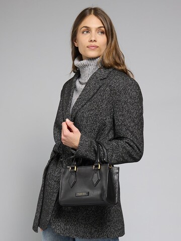 The Bridge Shoulder Bag in Black: front