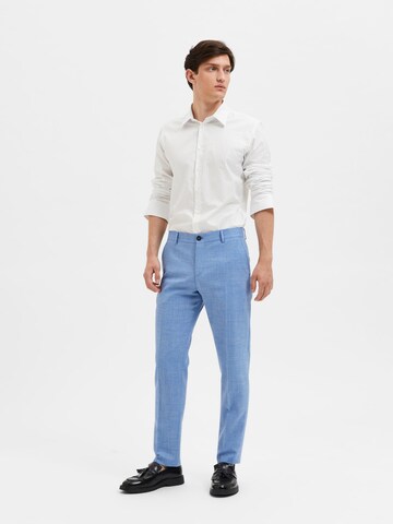 SELECTED HOMME Slimfit Hose 'SLHOasis' in Blau