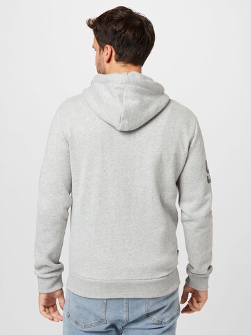 Superdry Zip-Up Hoodie in Grey