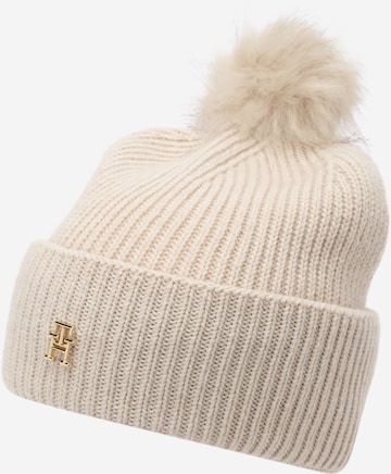 TOMMY HILFIGER Muts in Beige: voorkant