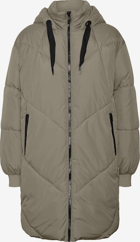 VERO MODA Winter Jacket 'BEVERLY' in Grey: front