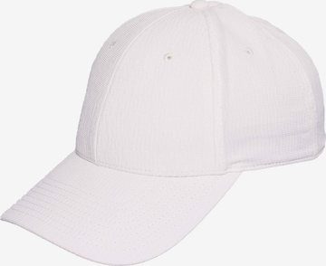 bugatti Cap in White: front