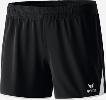 ERIMA Regular Workout Pants in Black: front