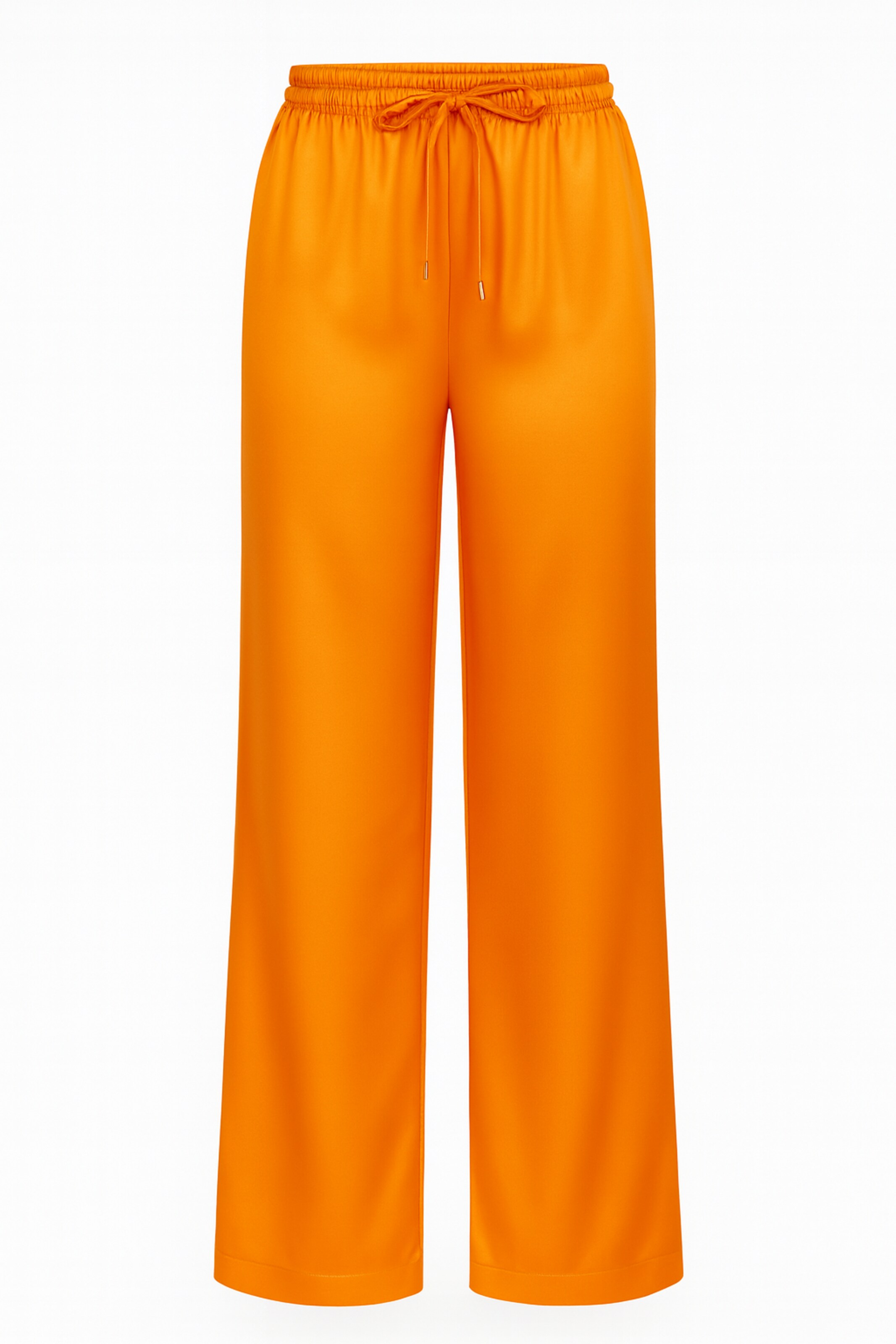 WOMAN VISION Wide leg Broek in Oranje: voorkant