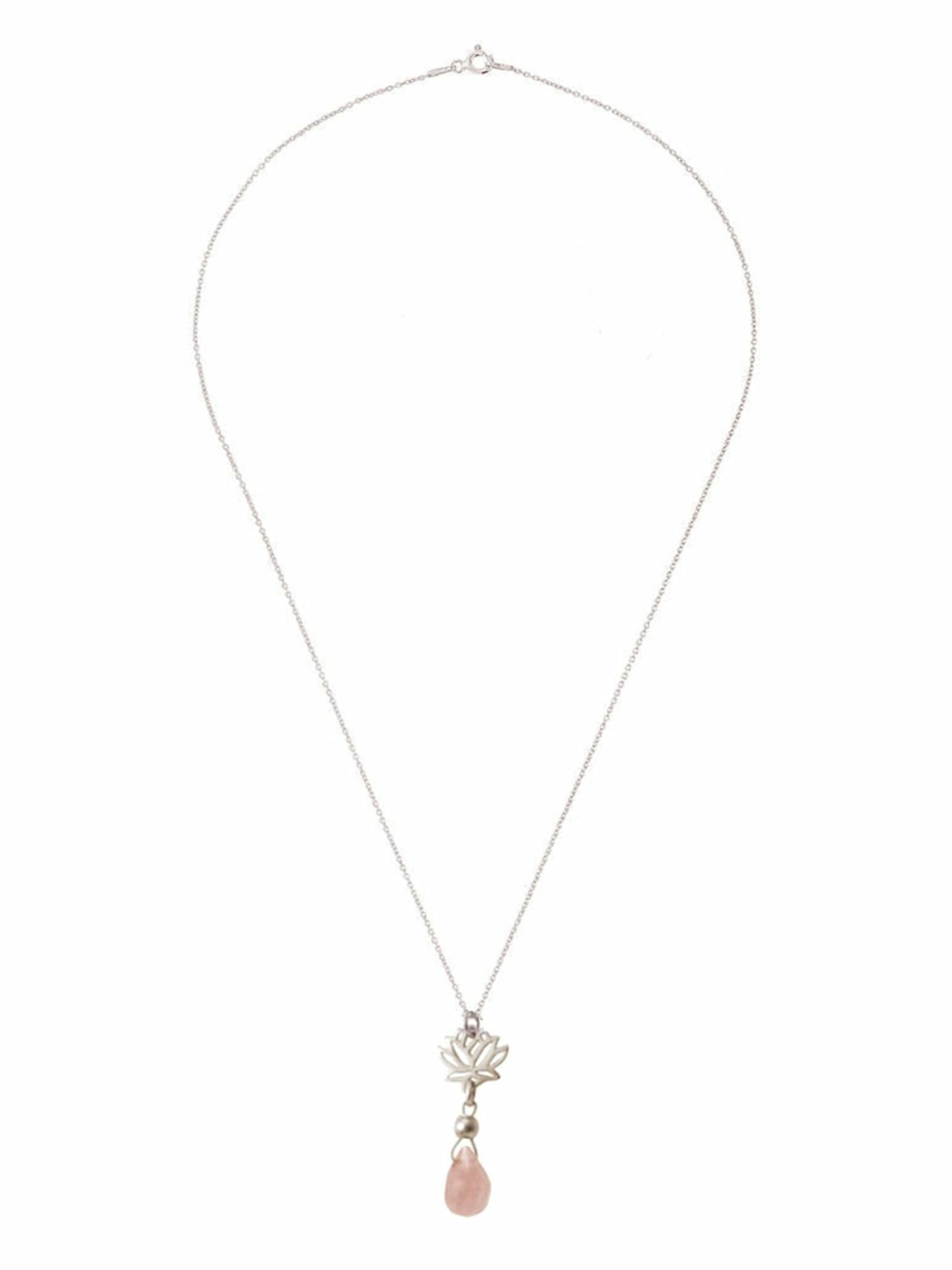 Gemshine Kette in Silber: Vorderseite