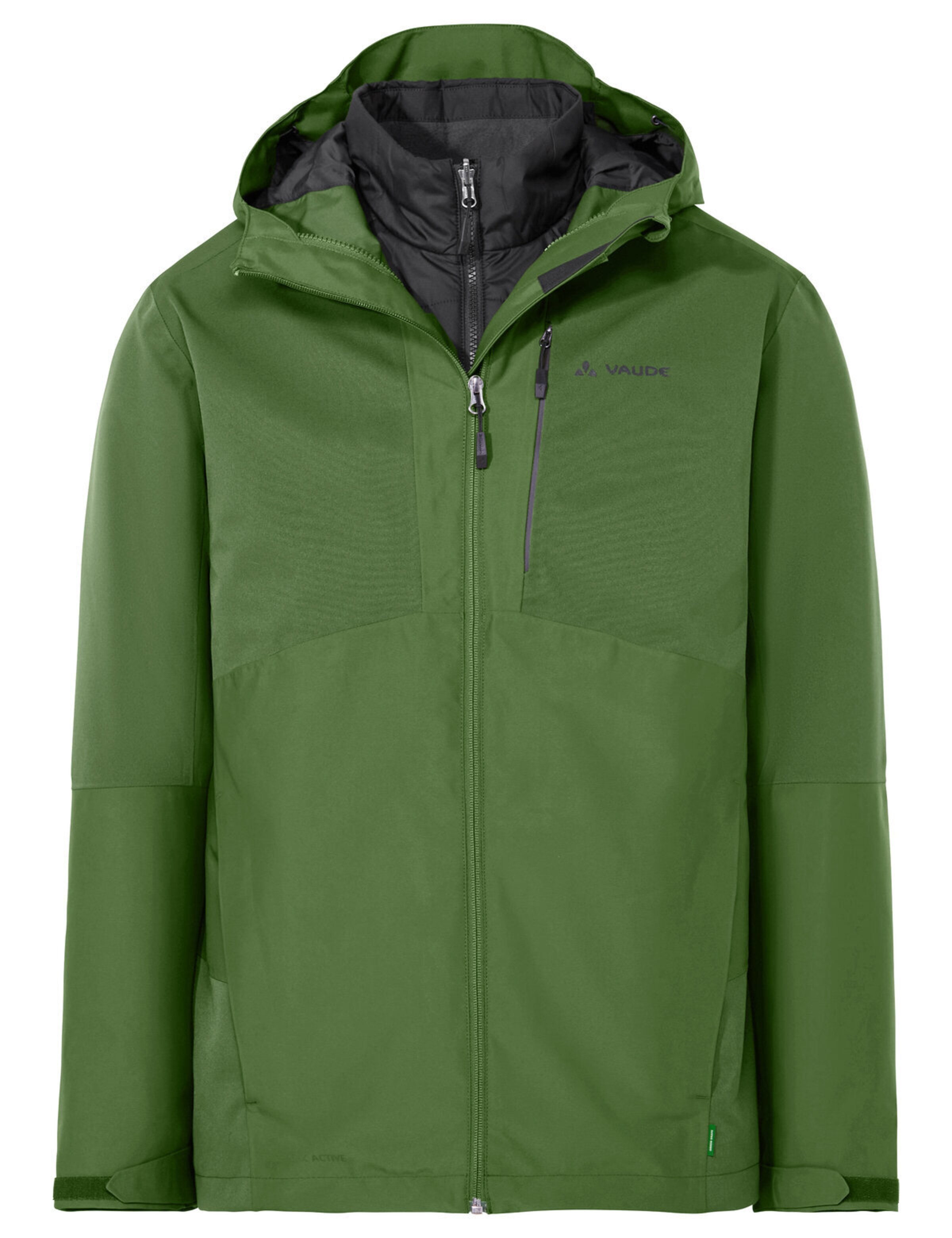 VAUDE Outdoorjacke 'Miskanti II' in Grün: Vorderseite