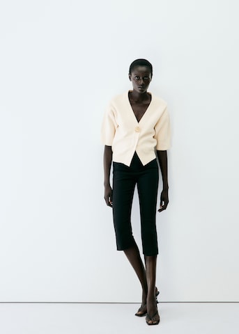 MANGO Cardigan 'HELIA' i beige
