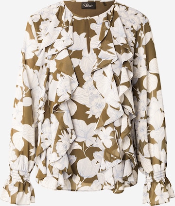 s.Oliver BLACK LABEL Pusero värissä vihreä: etupuoli