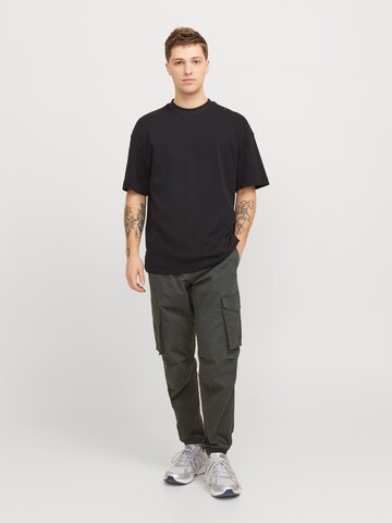 JACK & JONES Tapered Cargobyxa 'JPSTKANE JJNOAH' i grå