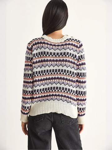 Pull-over Bianco Lucci en violet