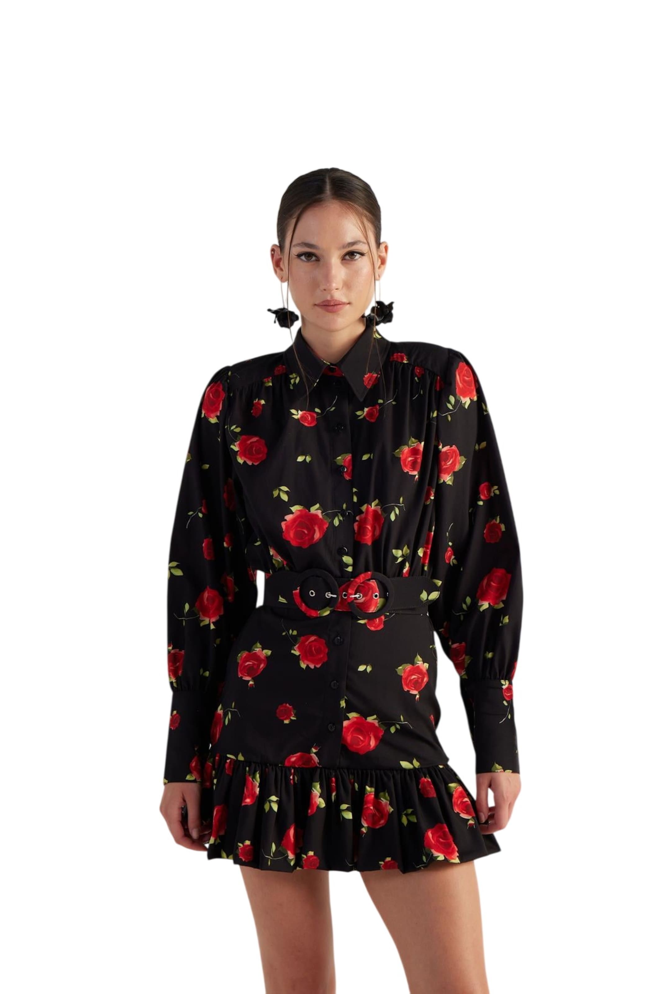 HOLLY LOLLY Kleid in Schwarz: Vorderseite