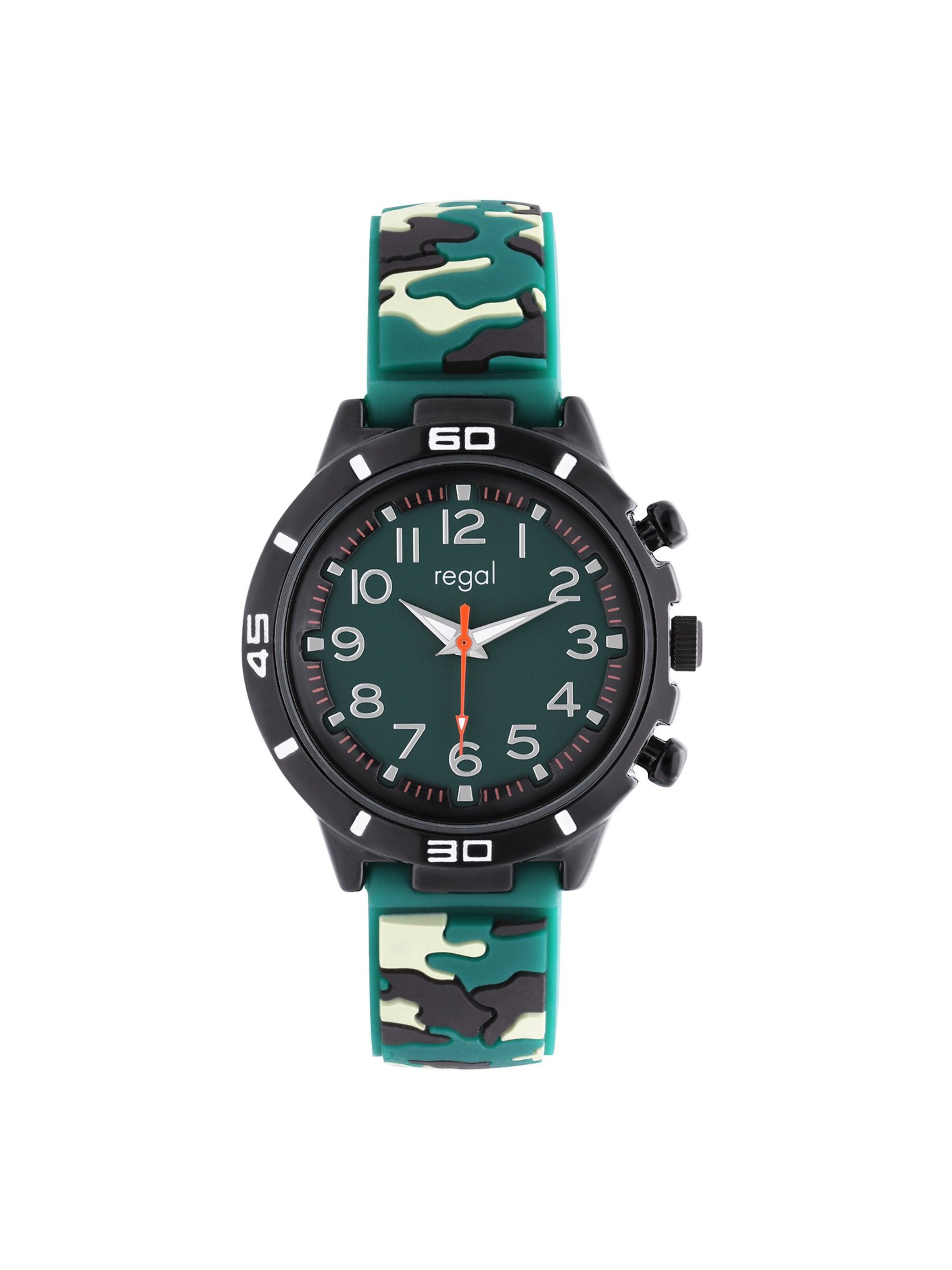 Lucardi Horloge 'Verspielt' in Groen: voorkant