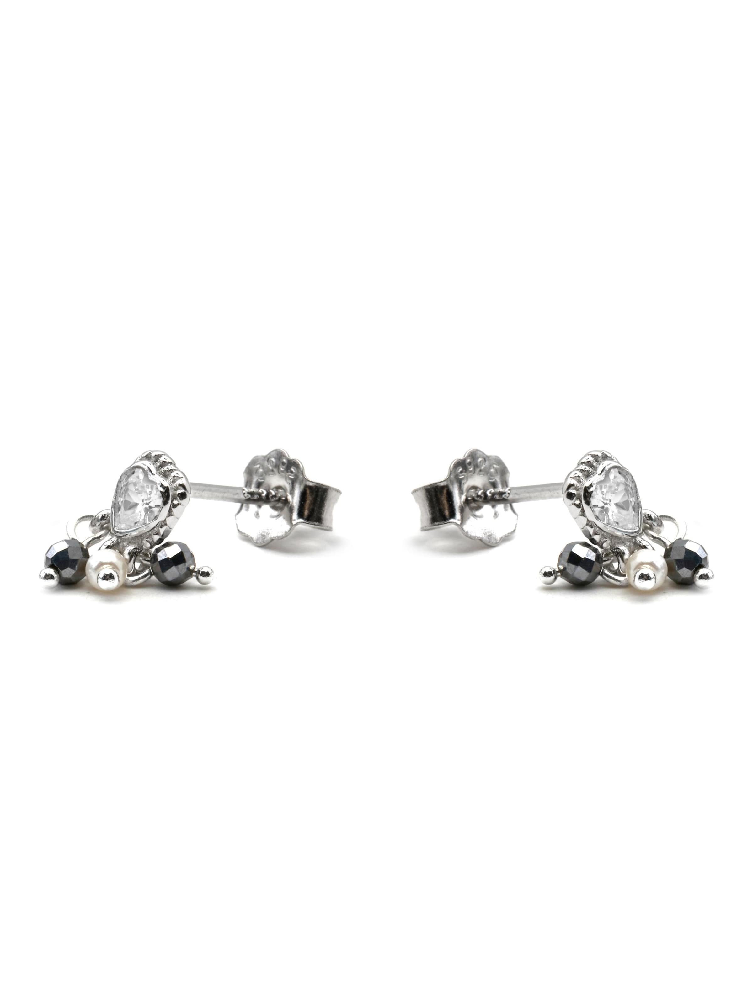 Luxenter Øreringe 'NEXA' i hvid