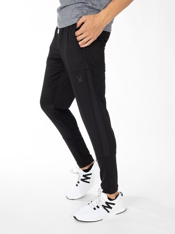 regular Pantaloni sportivi di Spyder in nero