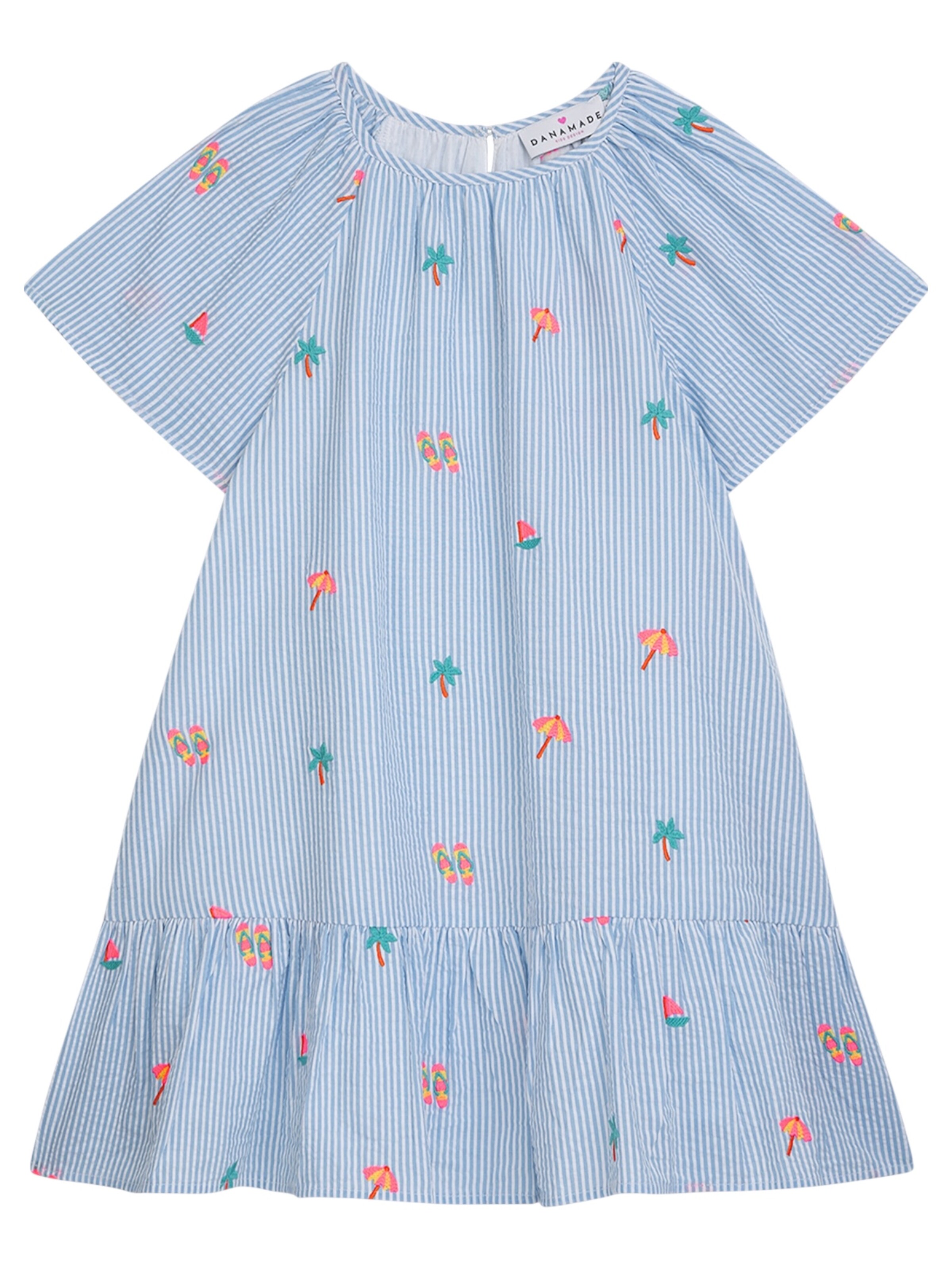 Danamade Dress 'DANAMADE DJANE' in Blue: front