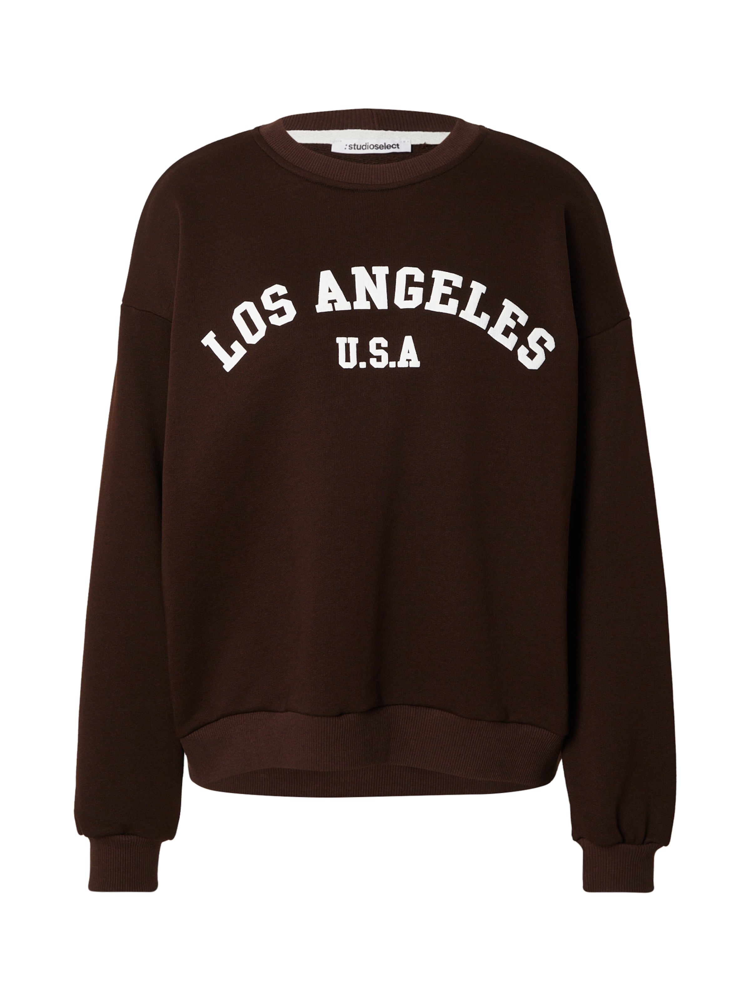studioselect Sweatshirt 'Alena' in Brown: front