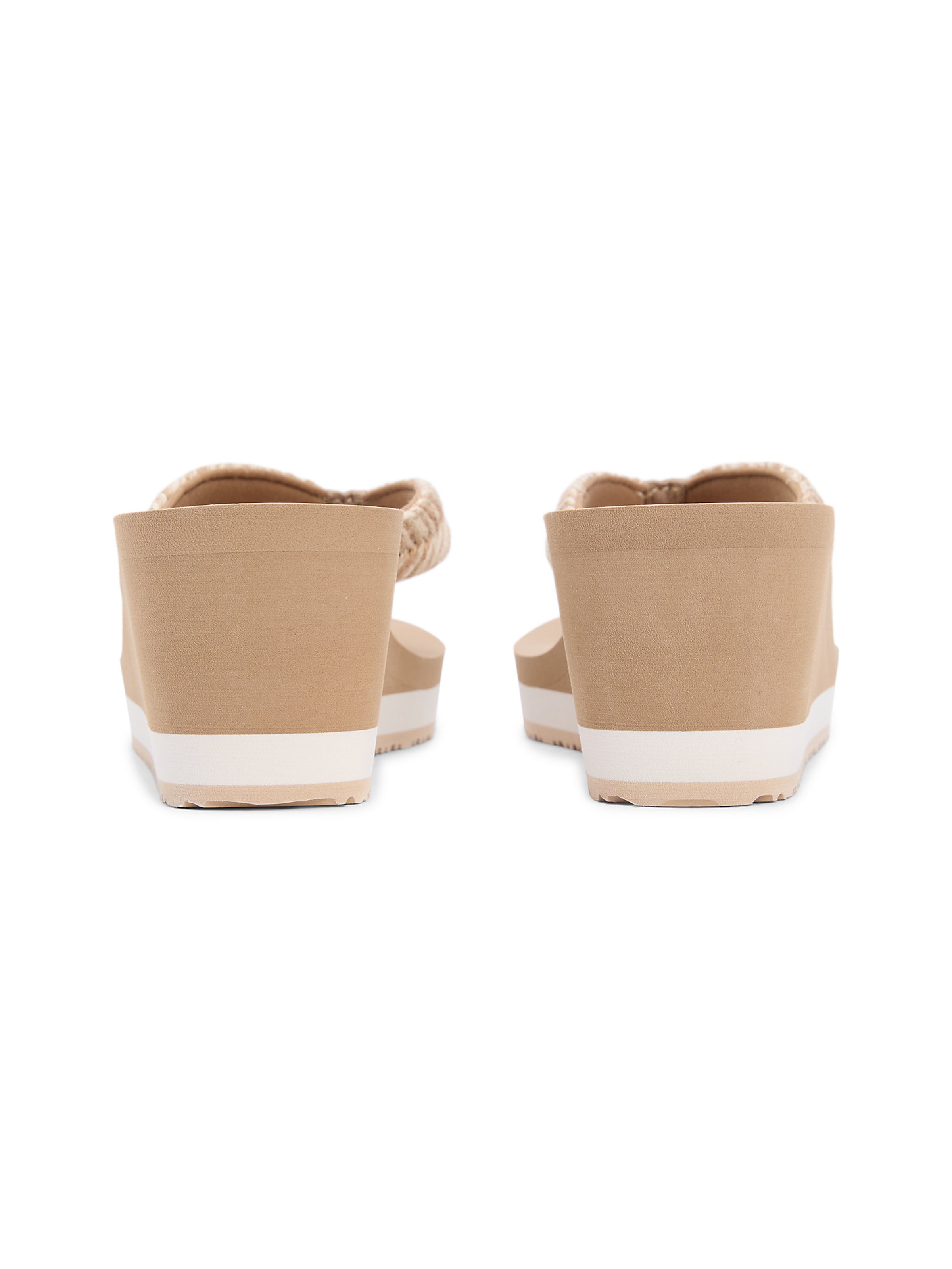 TOMMY HILFIGER Teenslipper in Beige