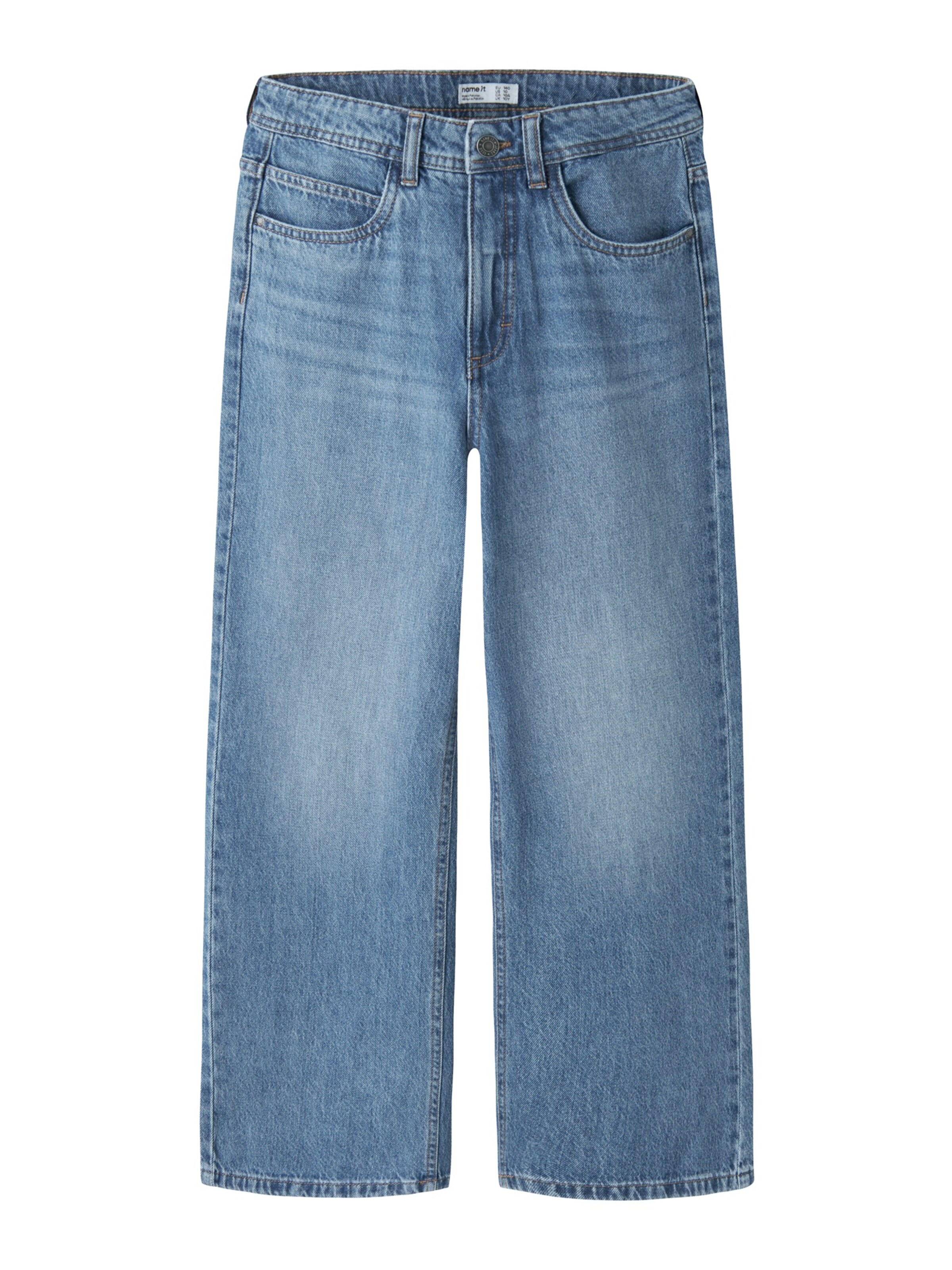 NAME IT Baggy Jeans 'NKMBEN' in Blau: Vorderseite